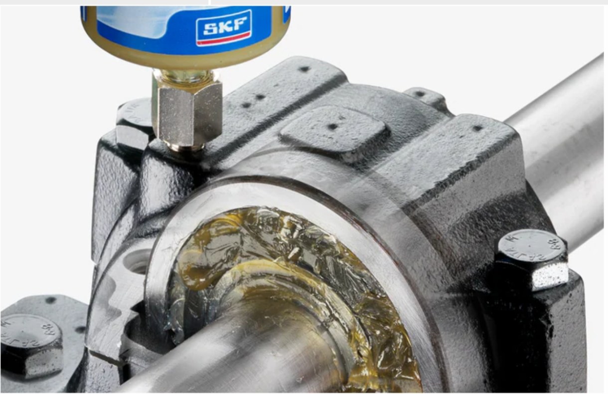 Rodamiento con lubricación automática