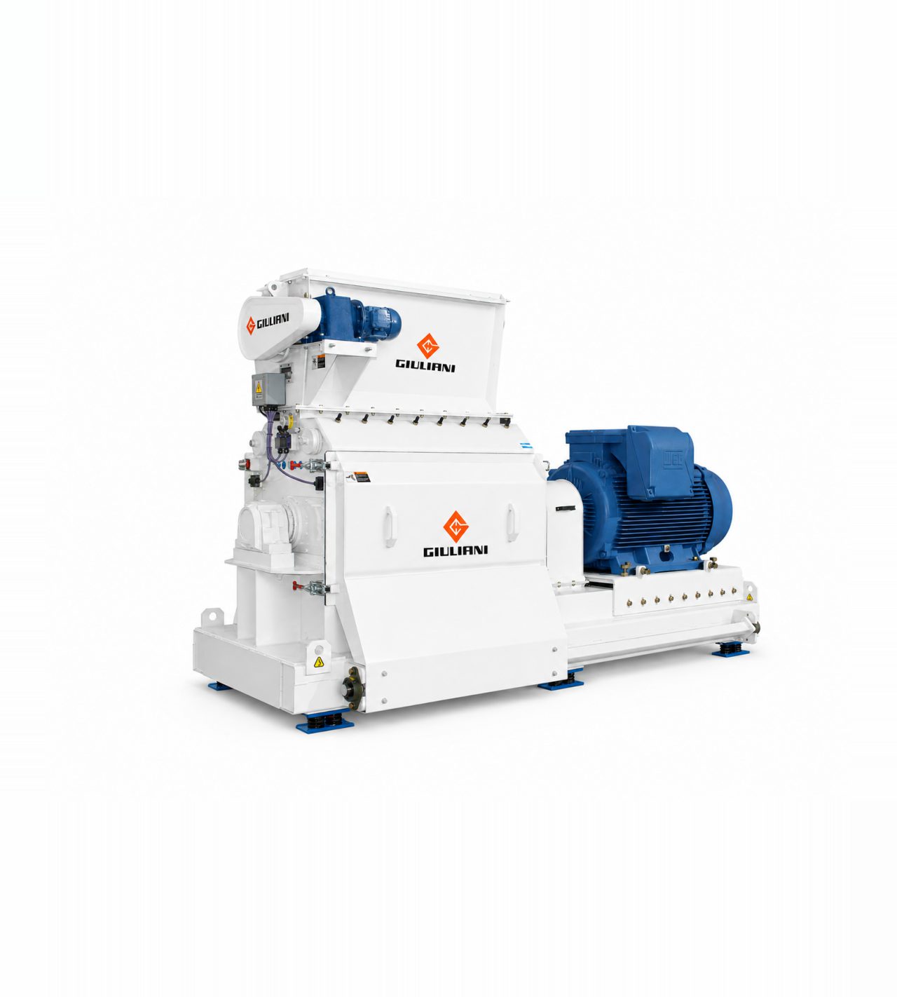 Horizontal fine-grinding mill manufactured by Giuliani Hermanos