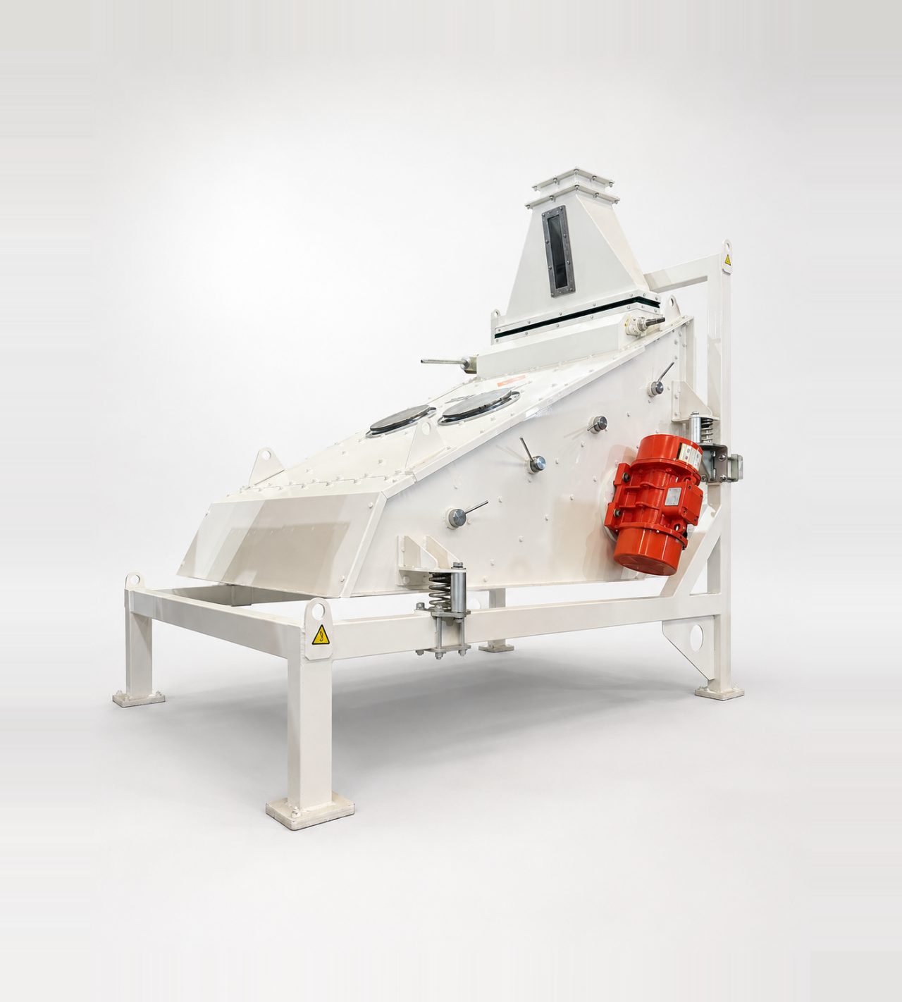 Vibrating screen for product grading manufactured by Giuliani Hermanos